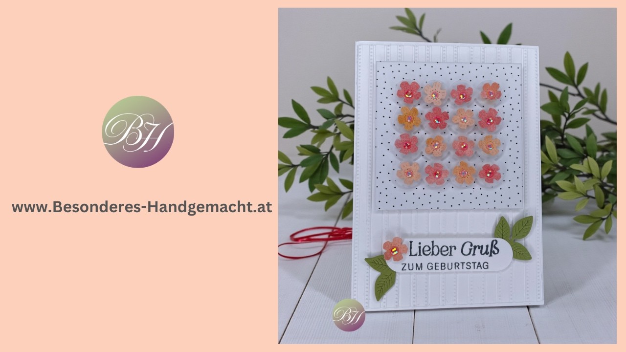 Glückwunschkarte / zarte Frühlingskarte / Schritt für Schritt-Anleitung / Stampin’ Up!®