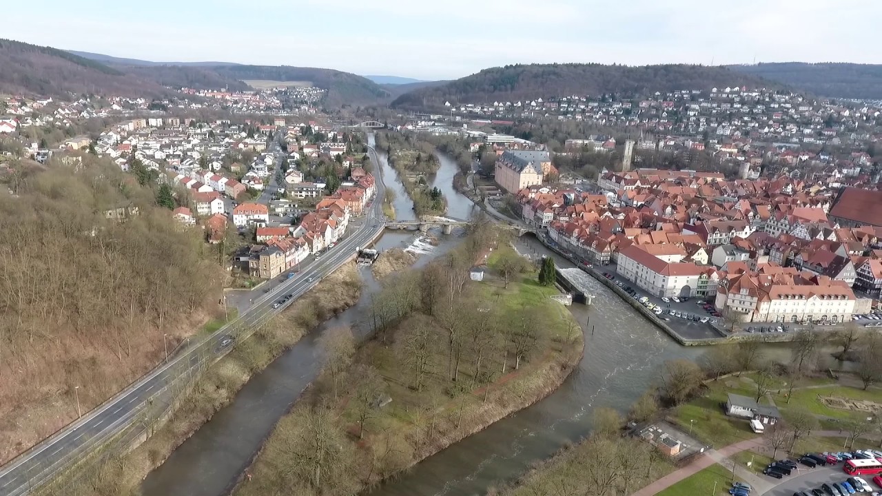 Unsere Region von oben: Mit der Drohne &uuml;ber Hann. M&uuml;nden