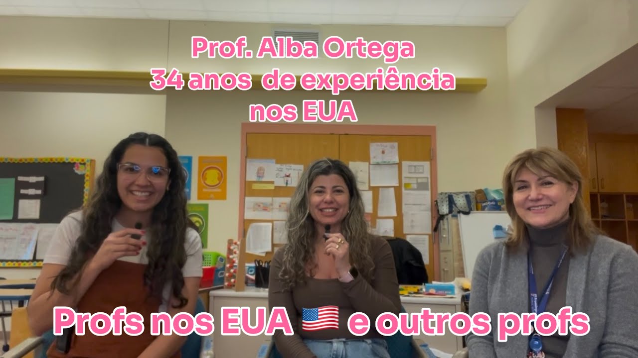 Professora nos EUA 🇺🇸 há mais de 30 anos!