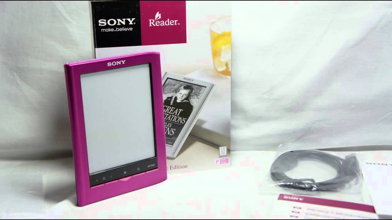 Unboxing the Sony Reader PRS350 Pocket Edition