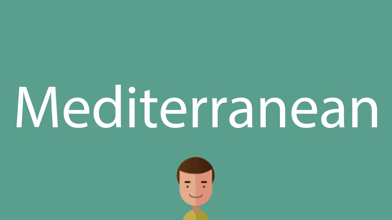 Mediterranean pronunciation