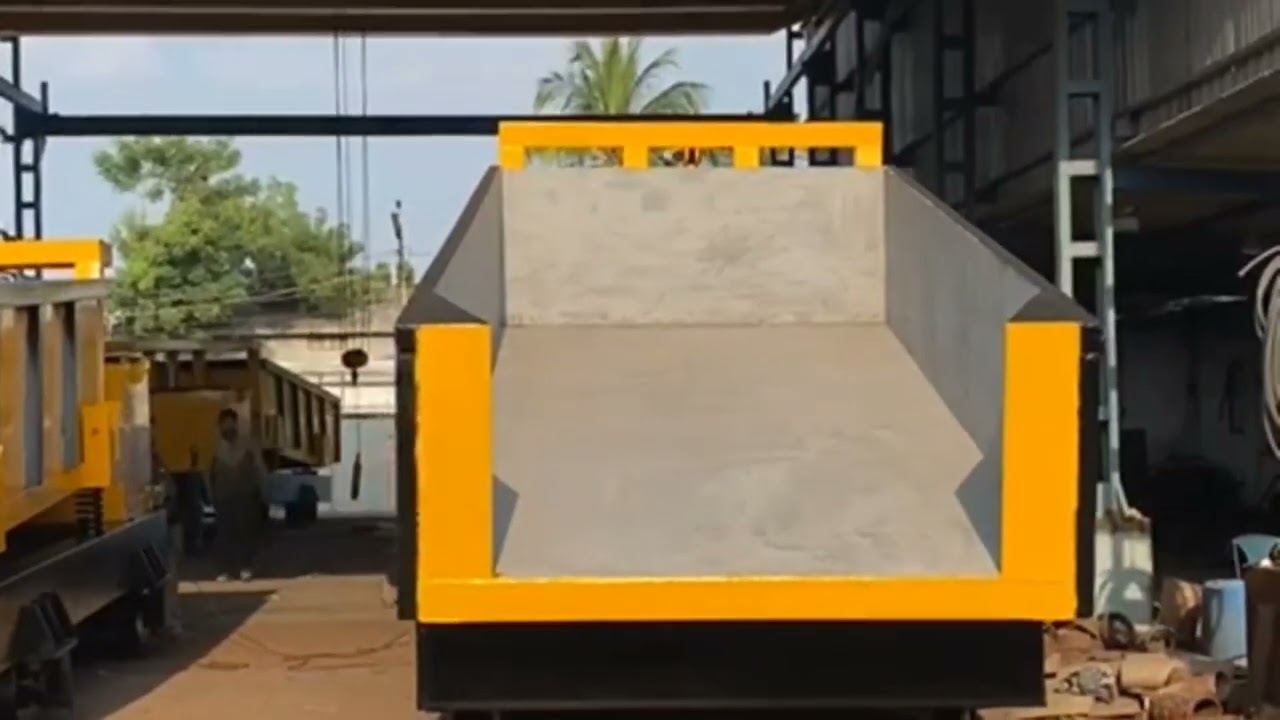 INDIA POWERMELT HYDRAULIC SCRAP CHARGING TROLLEY// India Powermelt Pvt Ltd Mathura Uttar Pradesh