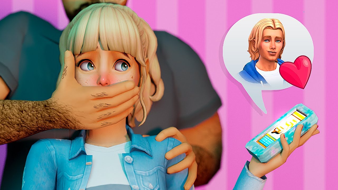STRANGER ONLINE 😱 SIMS 4 STORY