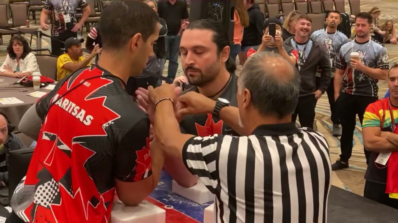 2021 IFA Worlds Armwrestling seniors 86kg right arm