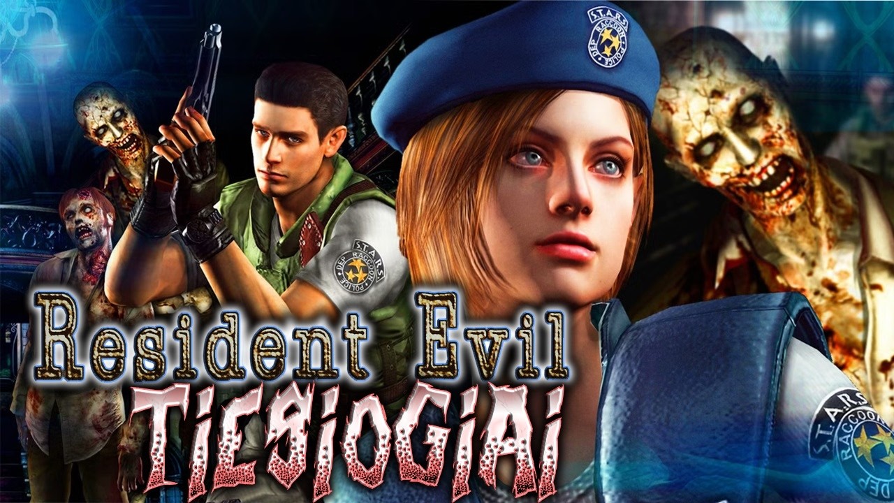 MARATONAS I Resident Evil 1 Remake TIESIOGIAI [Jill]