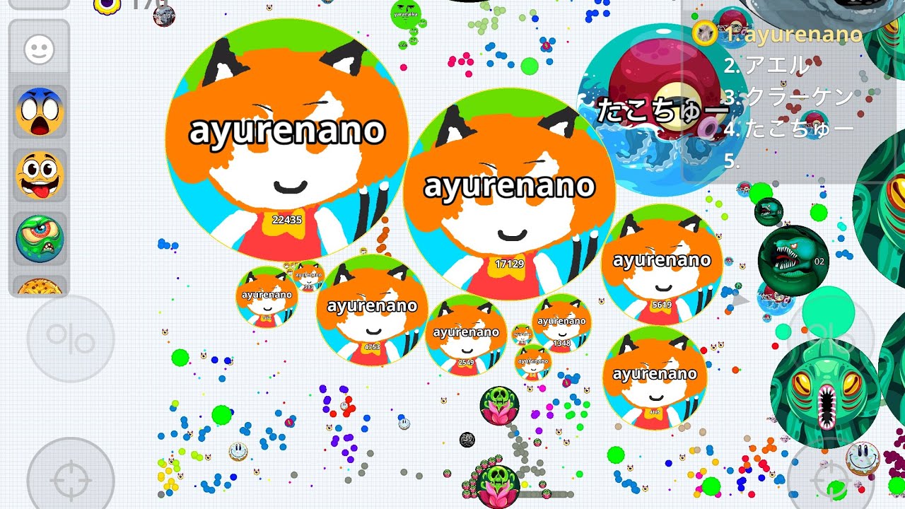agario mobile 激アツ！ソロで過密鯖に凸る！第七弾　　　agario solo play