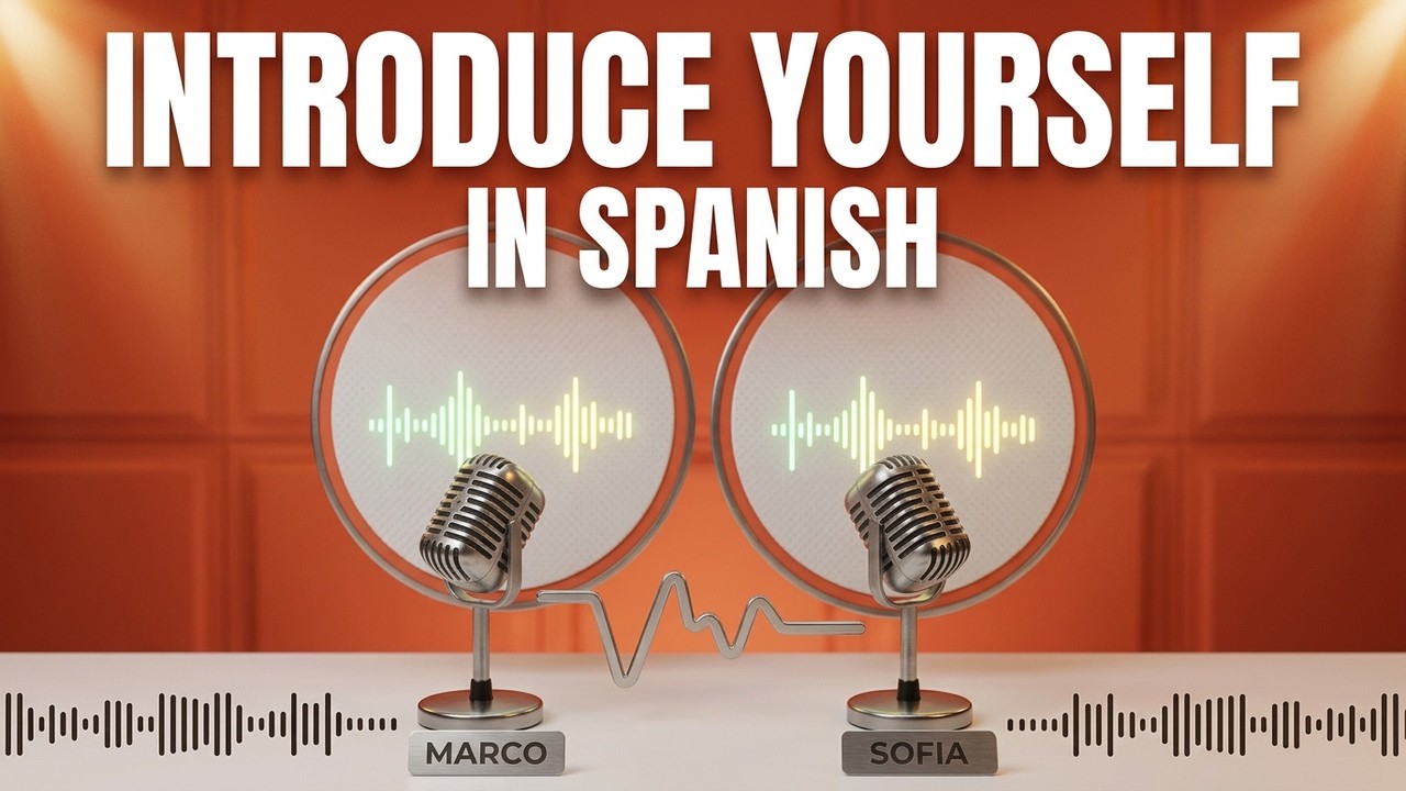 Learn Spanish Introductions | Meet People in Spanish | Spanish for Beginners