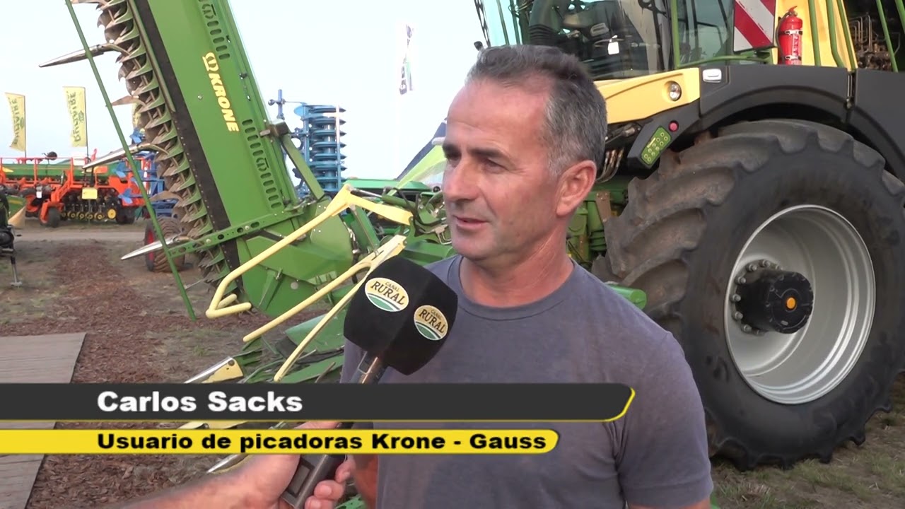 Picadoras Krone: experiencia de usuario y servicios de Gauss Landtechnik