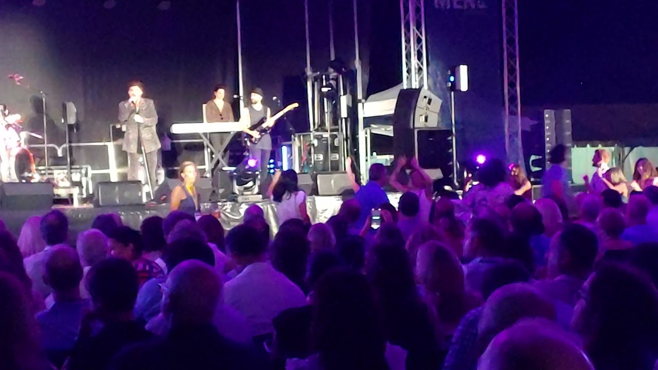 Adam Lambert. UJA benefit concert C W Post college.Long Island, NY. 8/11/21