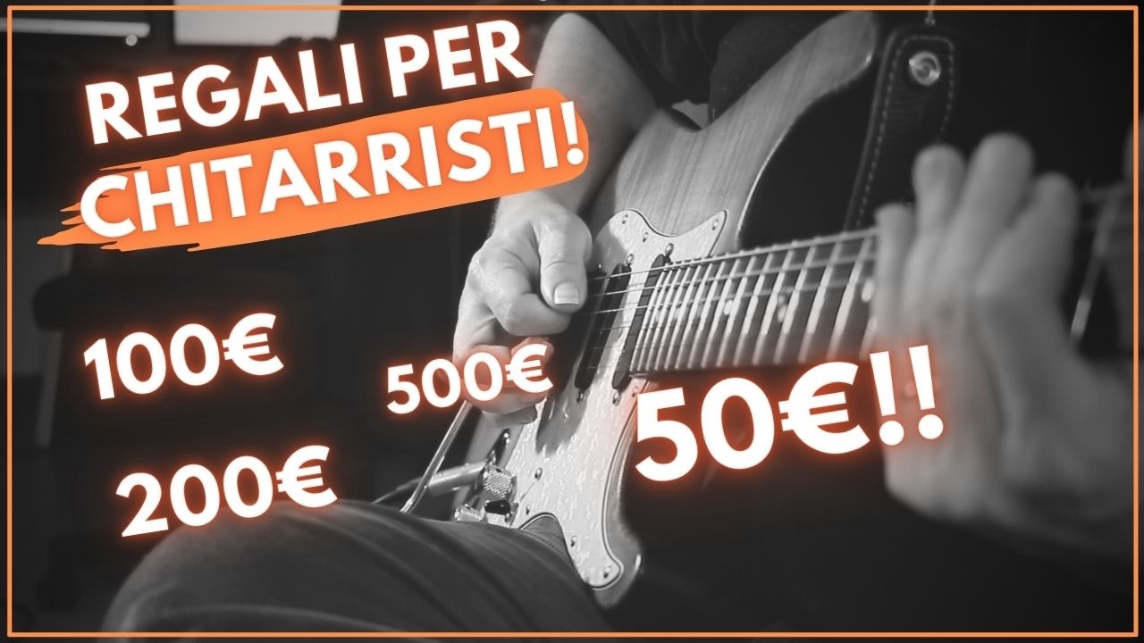 I MIGLIORI REGALI DI NATALE per CHITARRISTI (divisi per budget!)