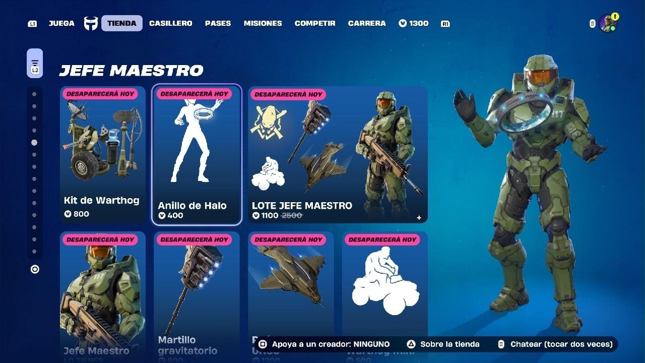 Me Compro el lote de jefe maestro