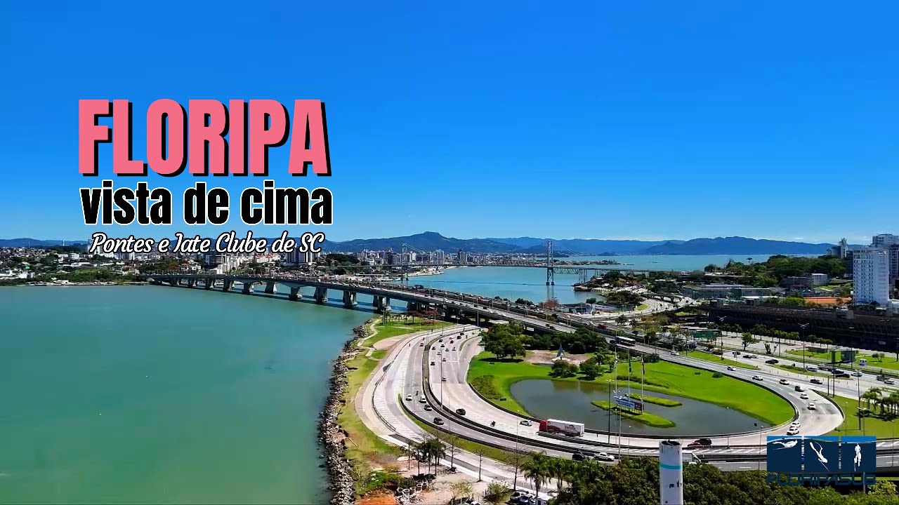 Floripa vista de Cima - Pontes e ICSC
