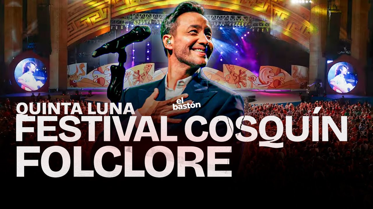 FESTIVAL NACIONAL DE FOLCLORE I COSQUIN 2026 I 5TA LUNA I LUCIANO PEREYRA EN VIVO