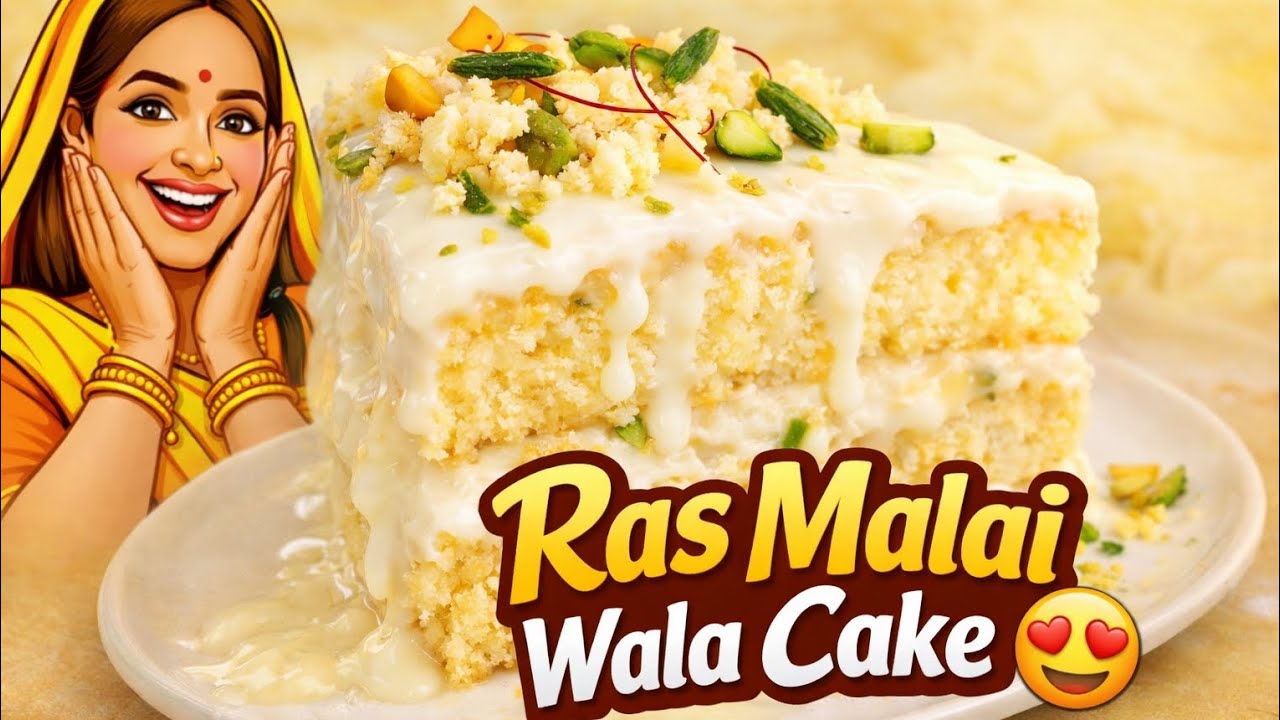 Jab Ras Malai Bana Cake ❤️ | Ultimate Fusion Dessert