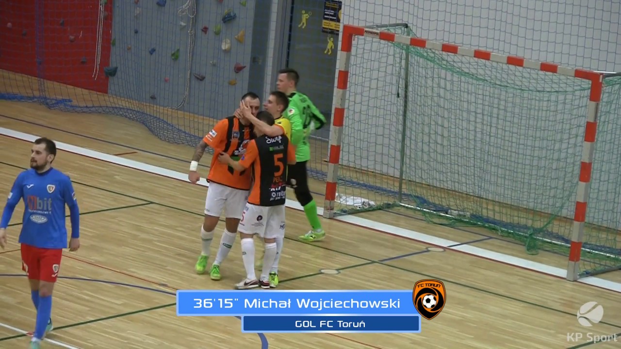 FC Toruń - Piast Gliwice / Skrót / Futsal Ekstraklasa [18.02.2017]