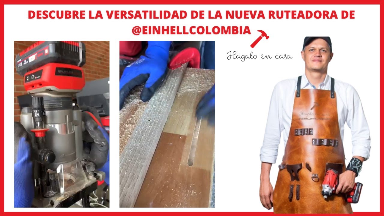 Descubre la Versatilidad de la Nueva Ruteadora de @EinhellColombia