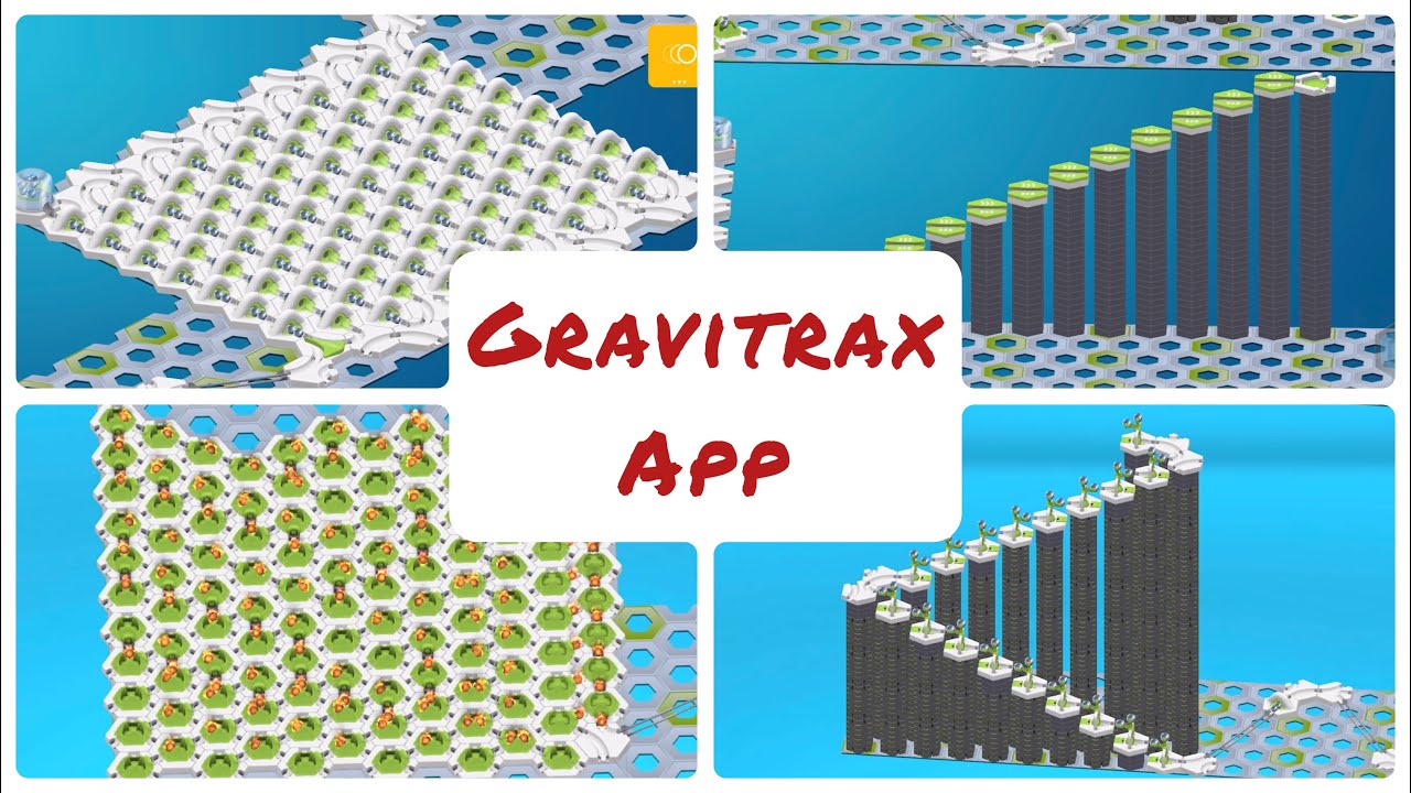 Gravitrax App - 30 Vulkane, 30 Gauß-Kanonen... 👍