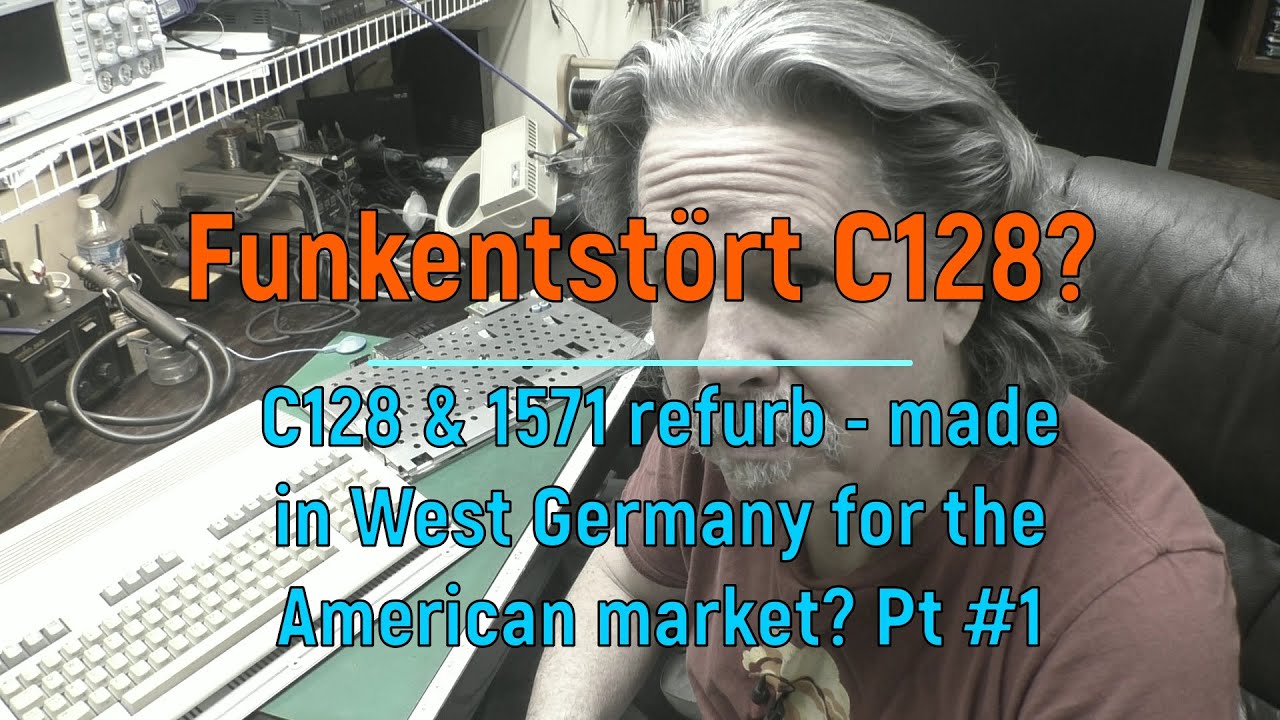 Funkentst&ouml;rt C128? C128 & 1571 refurb - made in West Germany for the American market? Pt #1