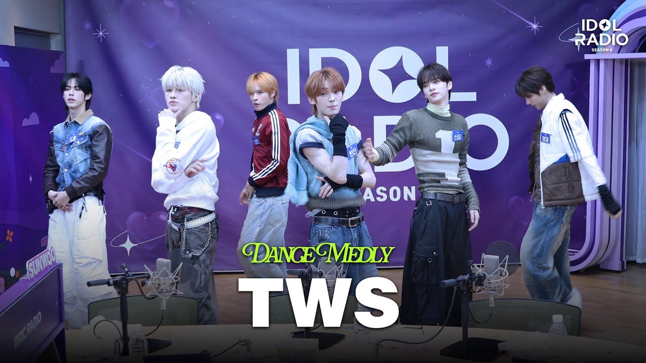 [아돌라캠 4K] TWS (투어스) 댄스메들리 직캠 | Dance Medley | 아이돌 라디오(IDOL RADIO) 시즌4
