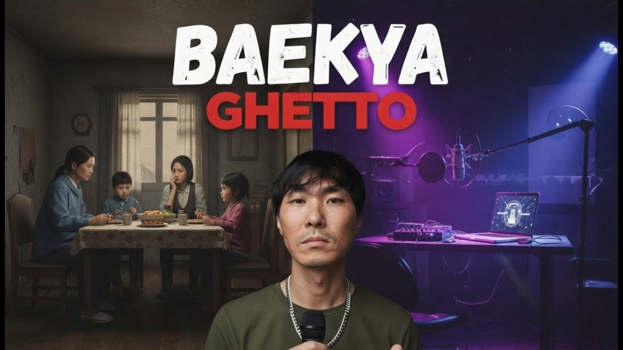 BAEKYA - GHETTO (Official AI Music Video) | Korean English Boom Bap