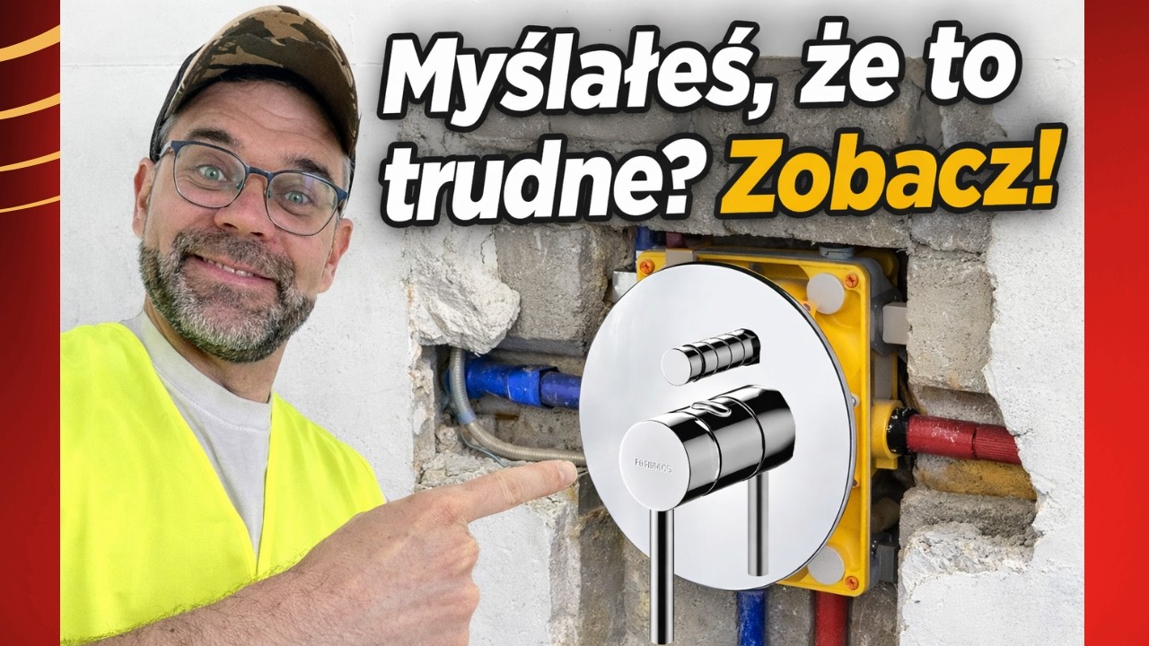 Jak zamontować baterię podtynkową w ścianie? Instrukcja od A do Z