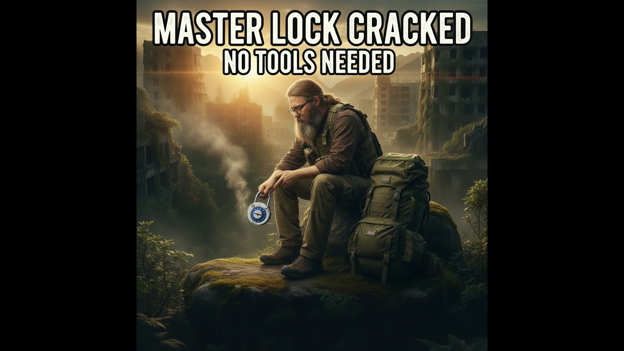 How To Crack a Master Lock- Combination Lock- EASY   🔴