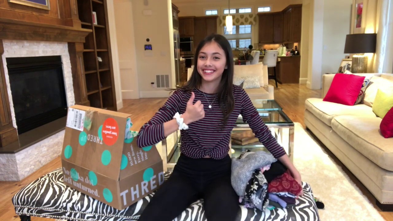 Love Glitter Girl - Box Reveal!  Thred Up Goody Box Reveal, February, 2019 - Teen Edition