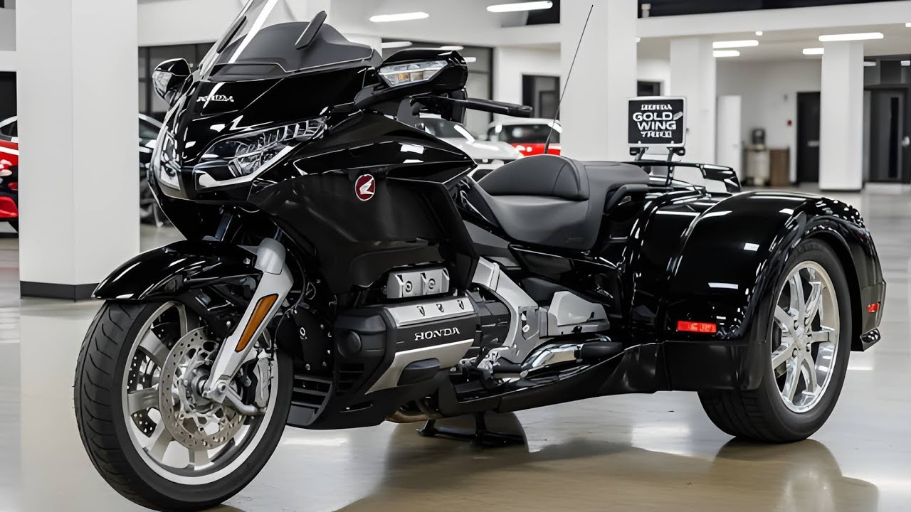 Обзор трехколесного мотоцикла Honda Gold Wing 2026 года | Роскошный туристический трехколесный мо...