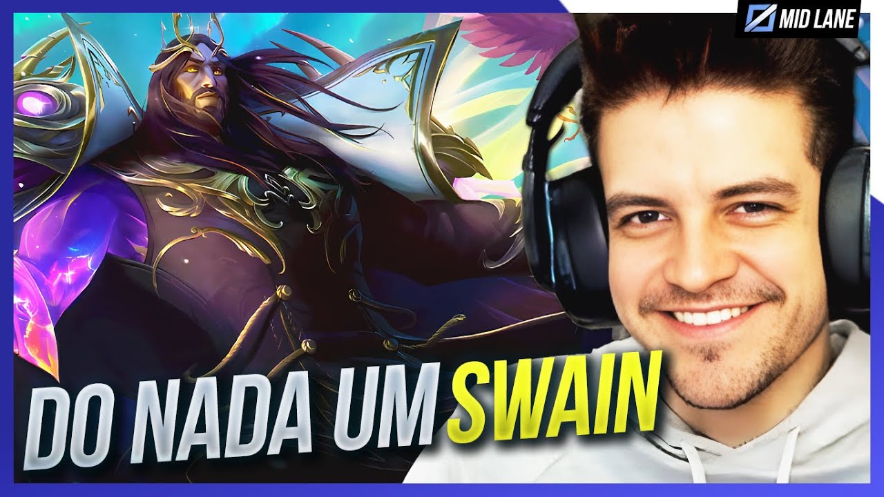 SWAIN MID completamente DO NADA! 🦇🦇