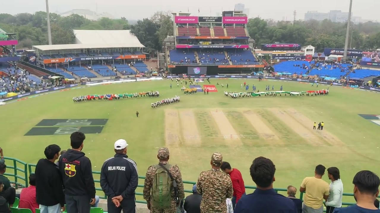 VLOG:9 अरुण जेटली स्टेडियम दिल्ली मैच लाइव ll