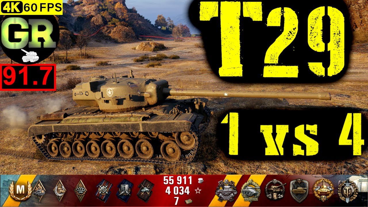 92_World of Tanks T29 WoT Replay - 9 Kills 5.6K DMG(Patch 1.5.0)
