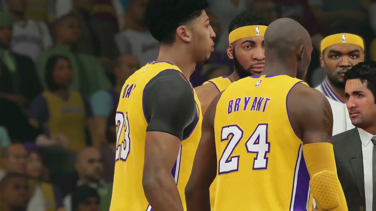 LAKERS 2K15 LEAGUE ( LAKERS @ CAV , LAKERS ON FIRE)
