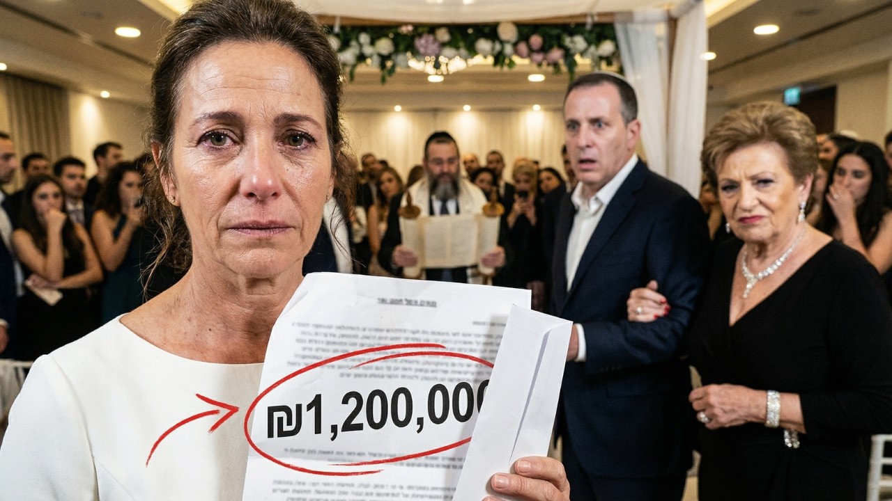 “מתחת לחופה הוא ירה בי: ‘את לא ראויה לשם שלנו’ — ואז שלפתי את הסעיף ששתק את כל האולם”