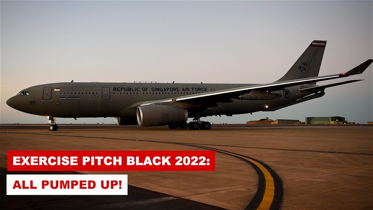 RSAF's A330 Multi-Role Tanker Transport Aircraft Participates in Exercise Pitch Black 2022