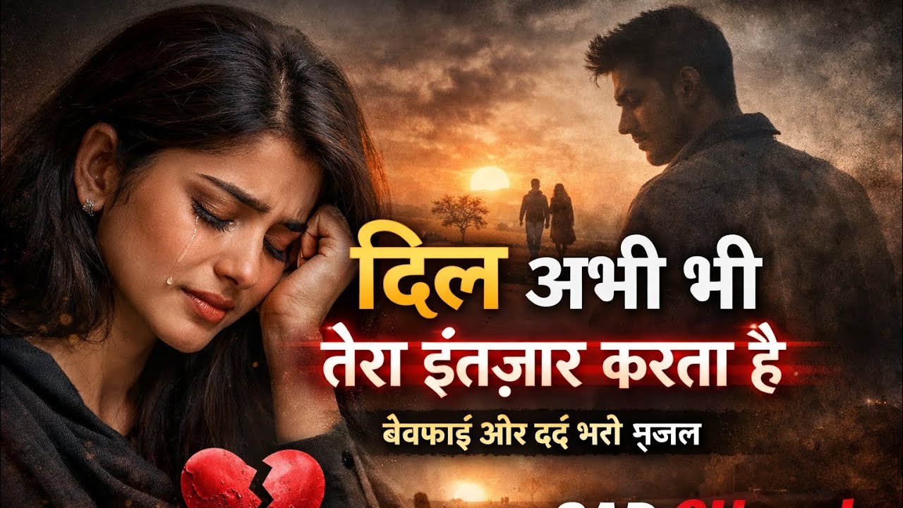दिल अभी भी तेरा इंतज़ार करता है 💔 | Very Sad Ghazal | Heart Touching Ghazal 2026