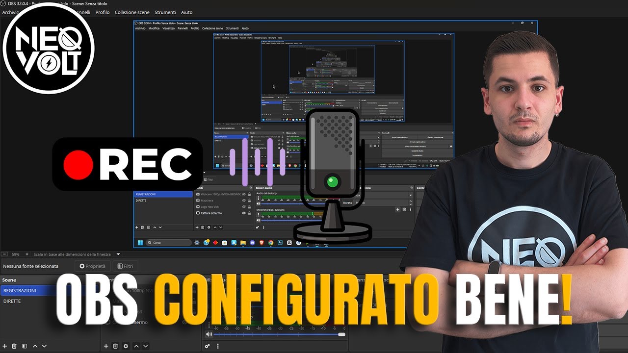 OBS Studio: le impostazioni giuste per registrare e fare live (senza errori)