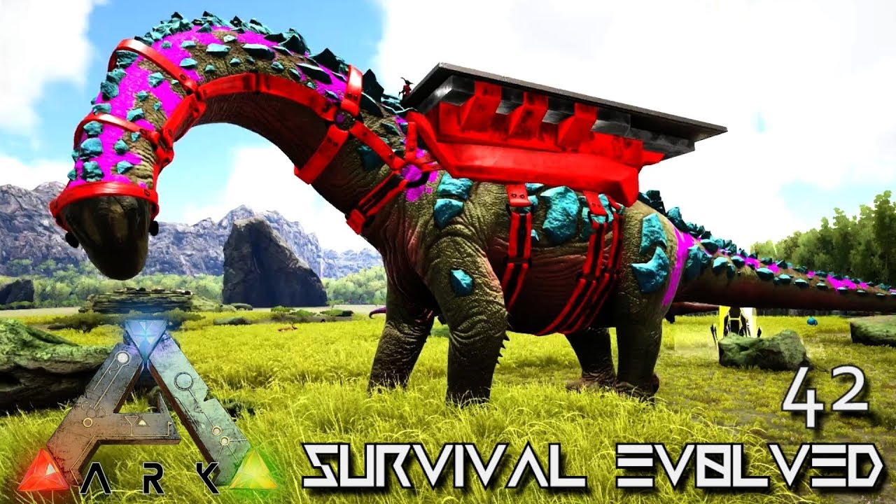 ARK: SURVIVAL EVOLVED - ELEMENTAL TITANOSAUR & ZOMBIE TITANOSAURUS | PUGNACIA EBENUS ASTRUM E42