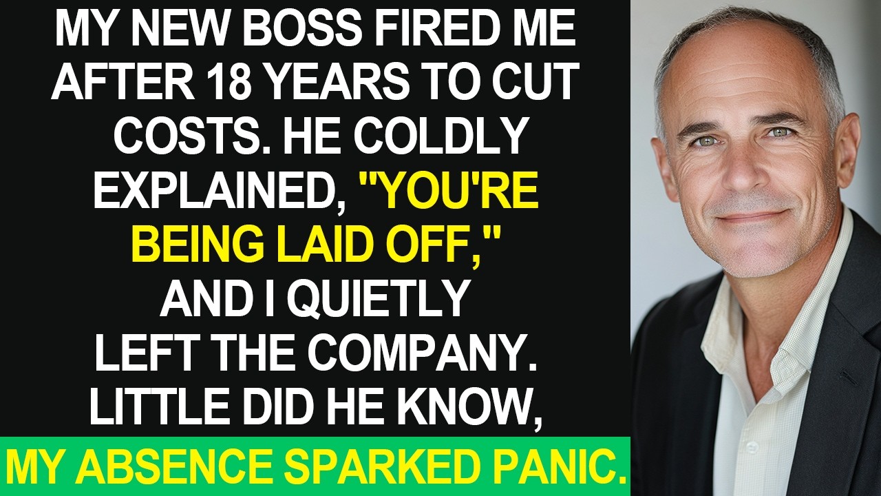 My New Boss Fired Me After 18 Years; My Actions After I Left Sent Him Into A Complete Panic…