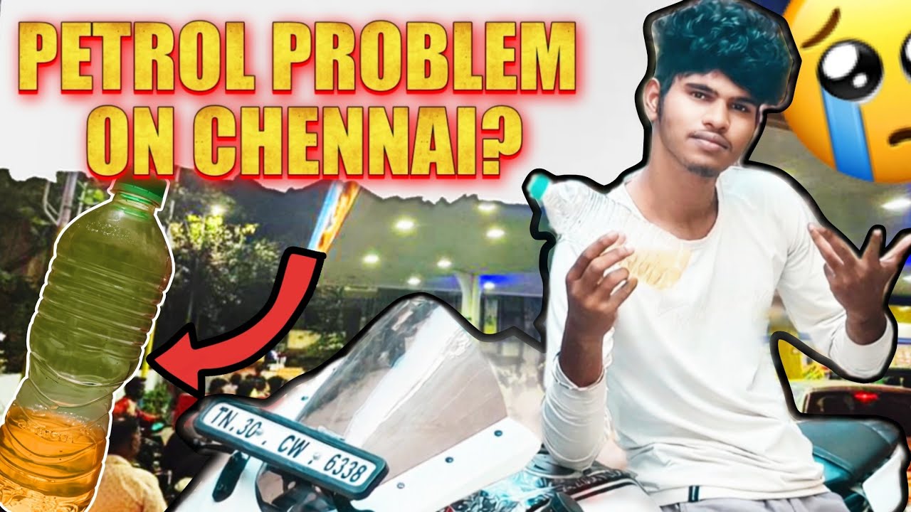 😢Current Situation On Chennai ? | petrol problem🤐