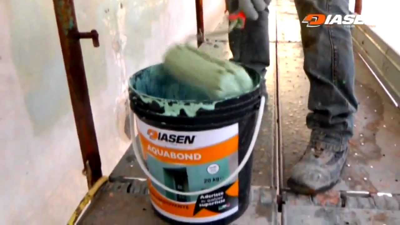 Aquabond by Diasen - Primer universale per intonaci, malte, collanti, rasanti e resine
