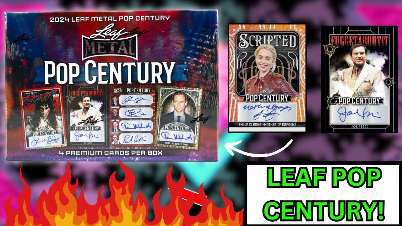 WE BEAT THE ODDS! 2024 Leaf Pop Century Hobby Box Review!