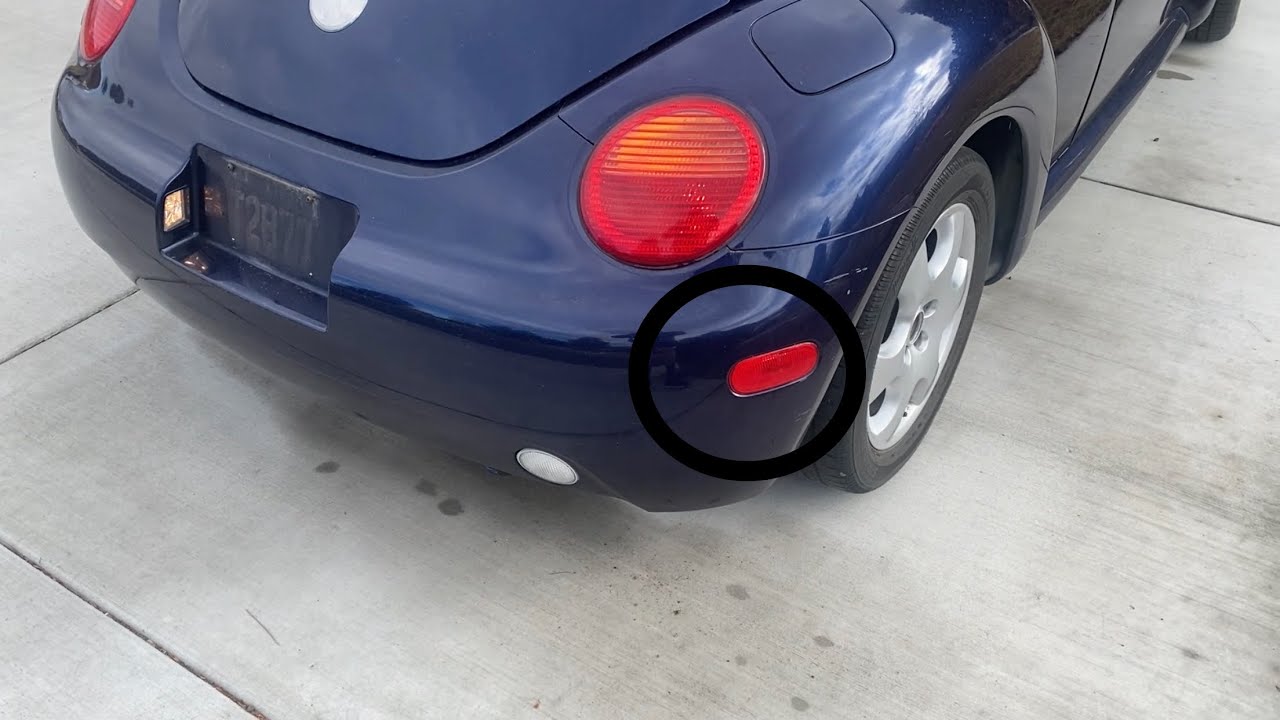 Replacing rear parking light 2002 VW Beetle
