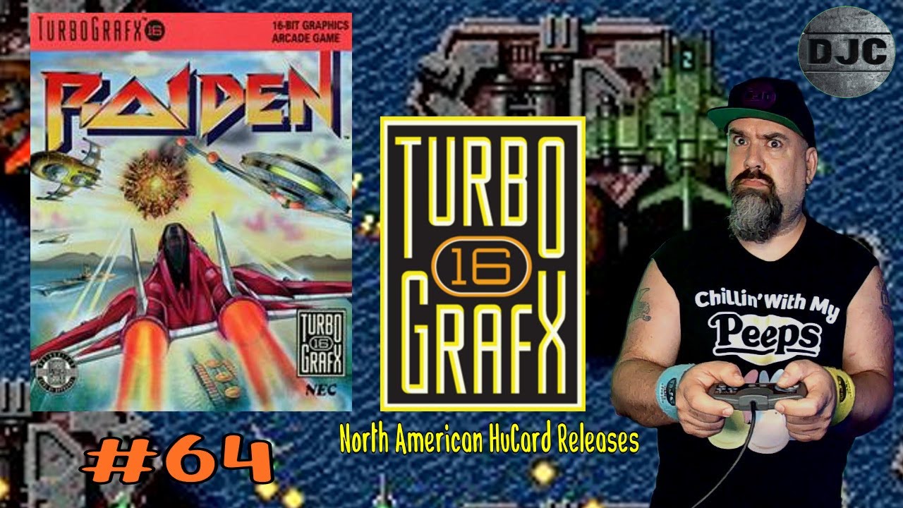 Turbografx 16 North American HuCard Releases #64 — RAIDEN