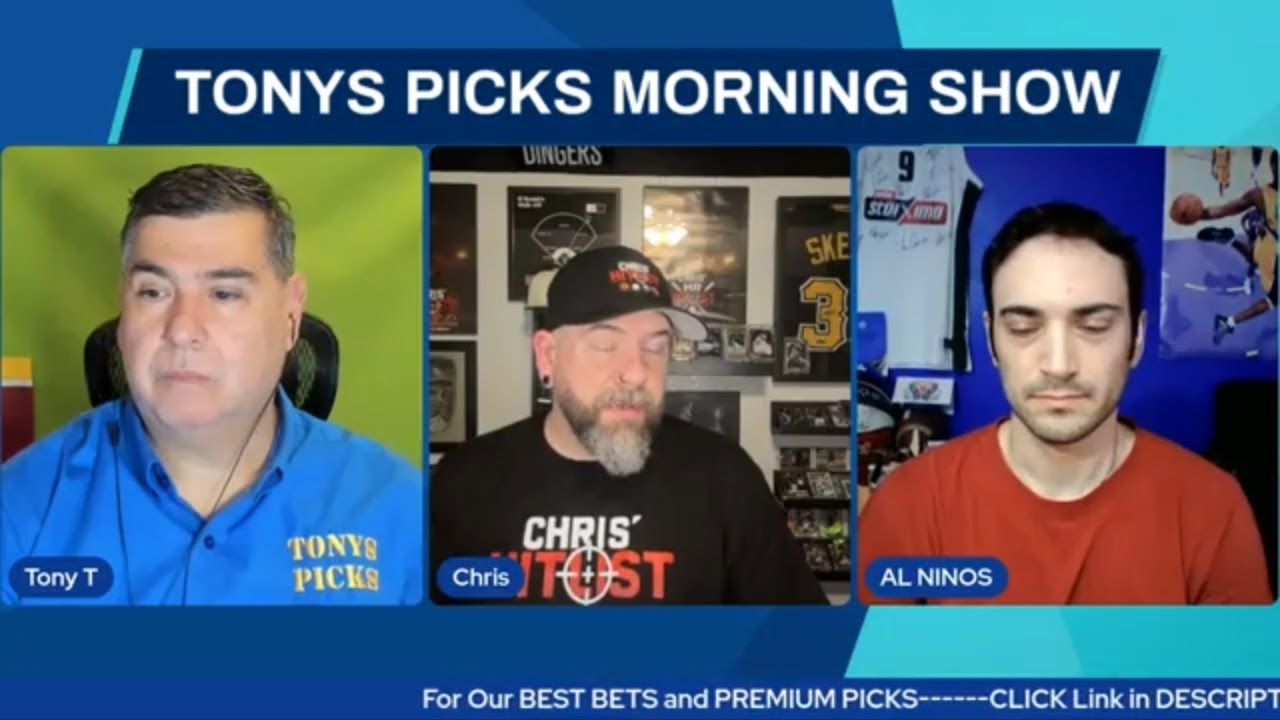 Live NBA NCAAB NHL Picks Tonys Picks Morning Show 3-12-2026