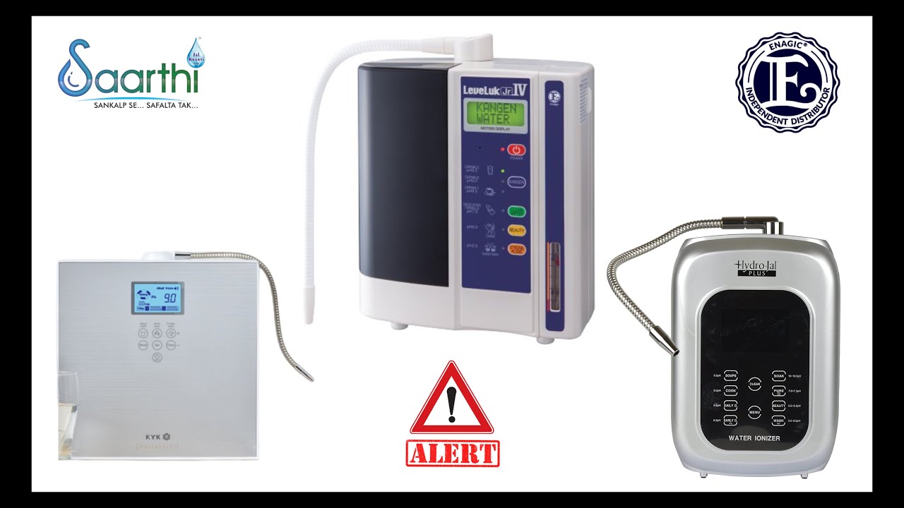 Water Ionizer Comparison | Enagic Kangen Water vs Hydrojal vs KYK (SAARTHI -SANKALP SE SAFALTA TAK)