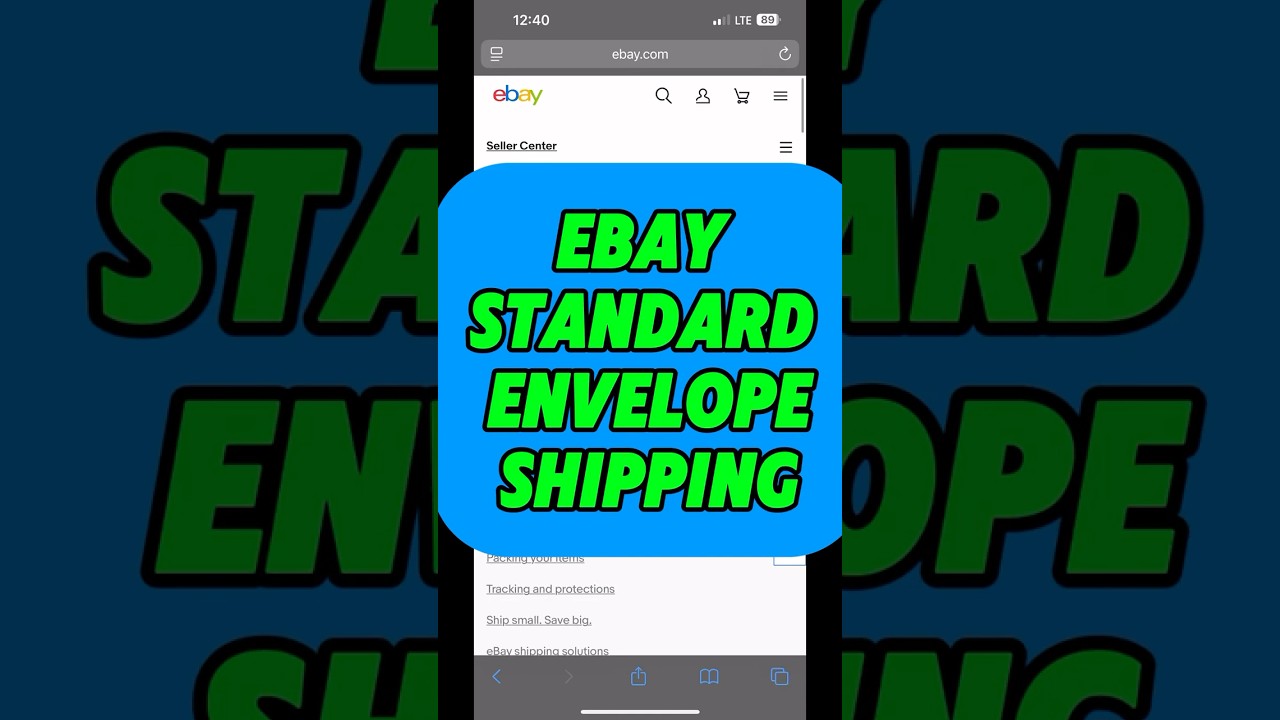 eBay Standard Envelope: The Future of Shipping Sports Cards