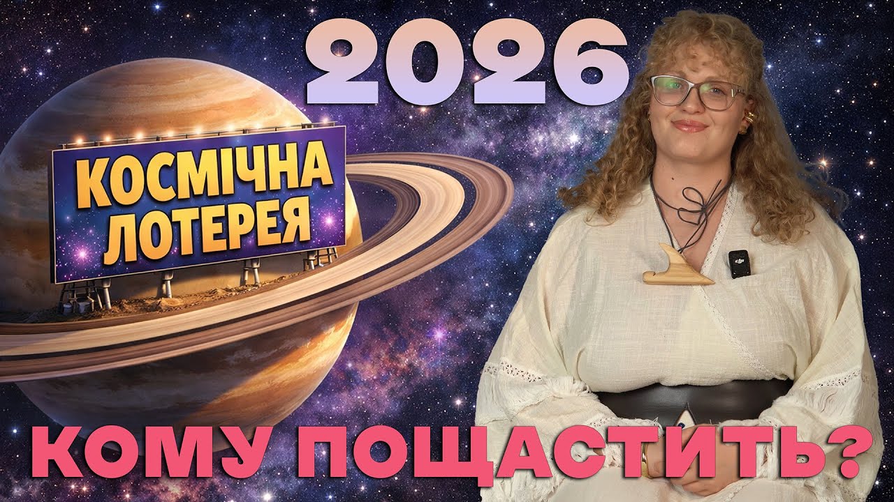 КОСМІЧНА ЛОТЕРЕЯ 2026: АСТРОЛОГІЧНИЙ ДЖЕКПОТ!