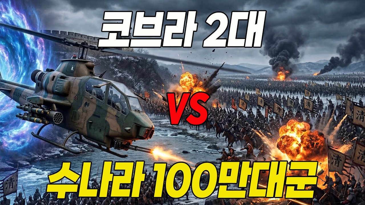 100만 수나라 대군과 코브라 2대가 고구려의 마지막 밤, 2번의 타임슬립 | 타입슬립, 612년 고구려의 절대절명 위기