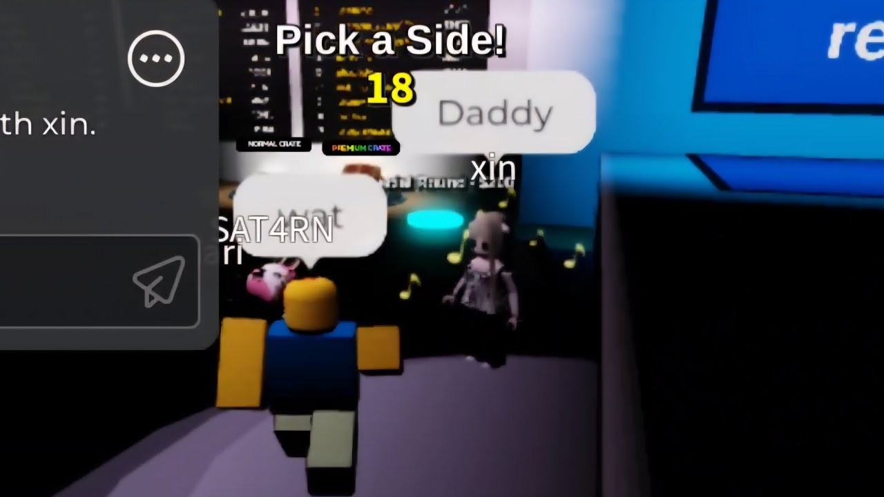 the pro player server experience | Roblox Pick a Side
