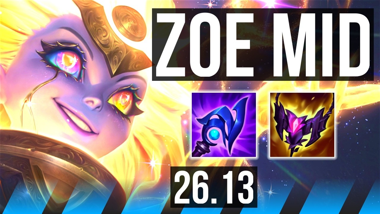 ZOE vs MALZAHAR (MID) | KR Master | 26.13